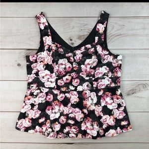 Torrid peplum top